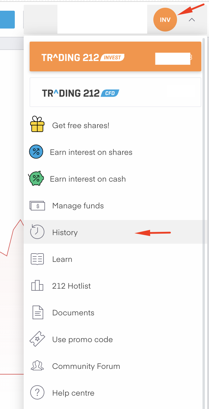 Trading 212 History Access